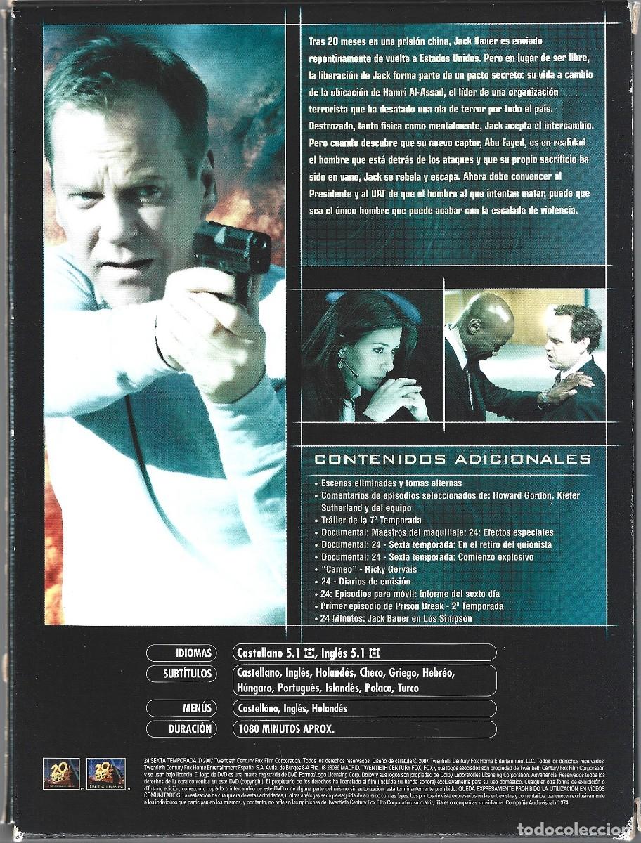 Series de TV: 24 SEXTA TEMPORADA (DIGIPACK) - Foto 2