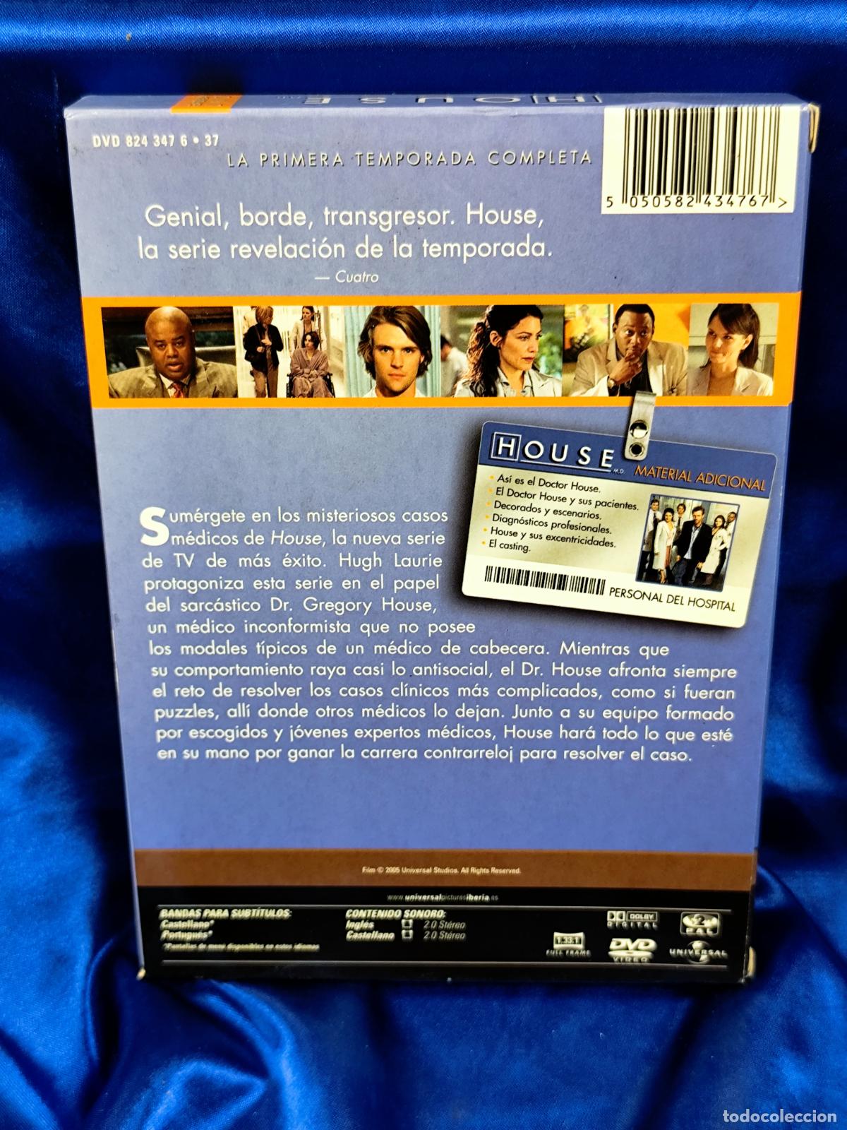 Series de TV: HOUSE *** TEMPORADA 1 - 6 DVS - Foto 2
