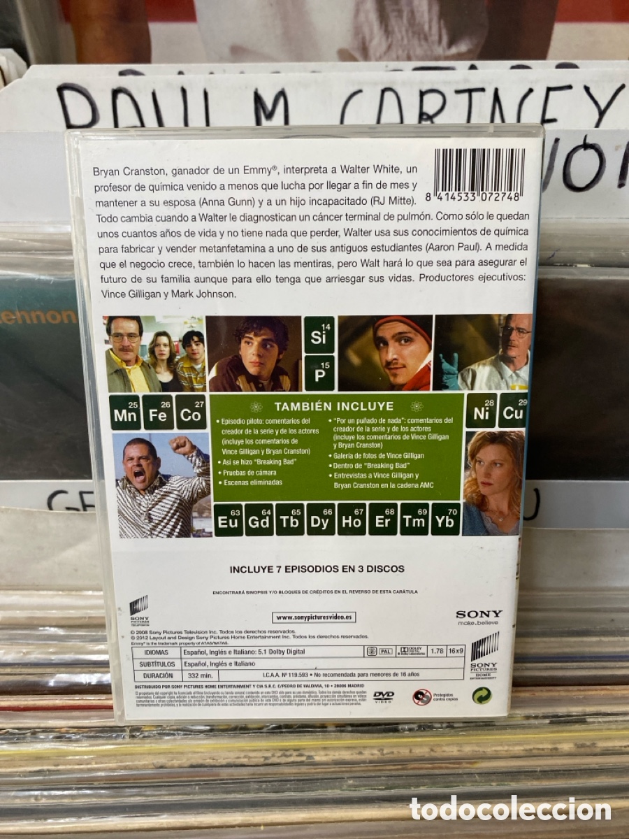 Series de TV: Breaking Bad - Temporada 1 - Foto 2