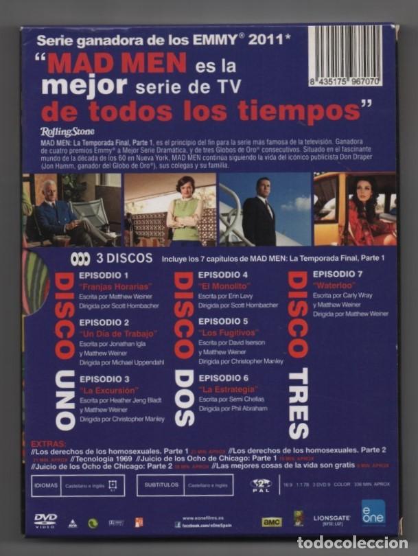 Series de TV: Mad Men. DVD. La temporada final. Parte 1 - Foto 2