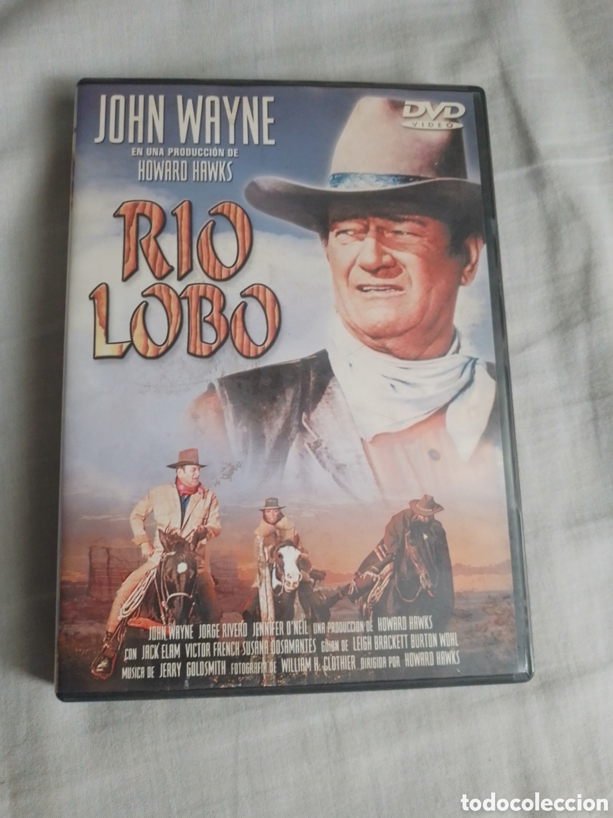Series de TV: PEL&Iacute;CULA DVD R&Iacute;O LOBO DE JOHN WAYNE - Foto 1