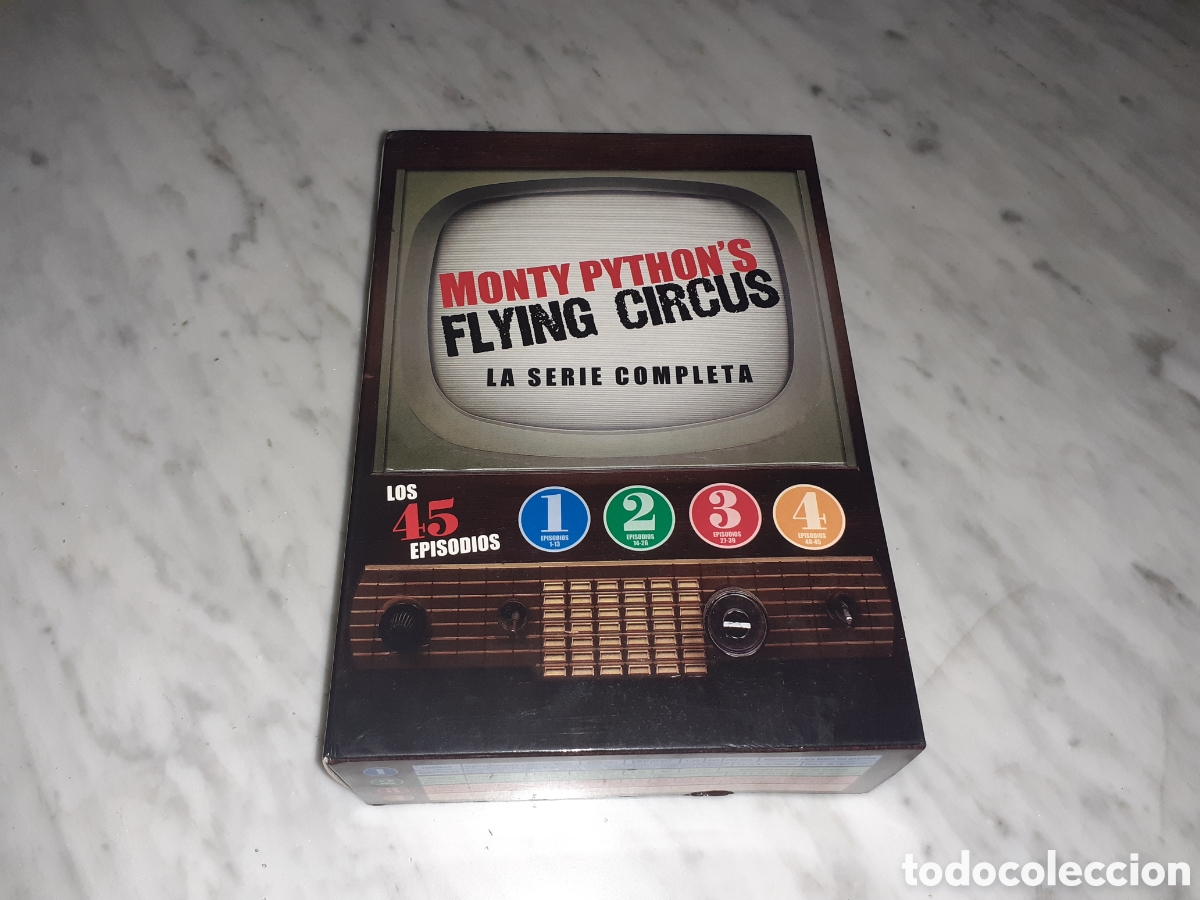 Series de TV: MONTY PYTHONS FLYING CIRCUS DVD SERIE COMPLETA los 45 episodios python - Foto 2