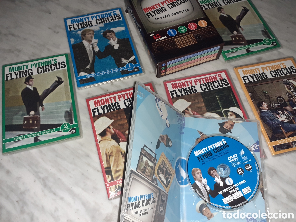Series de TV: MONTY PYTHONS FLYING CIRCUS DVD SERIE COMPLETA los 45 episodios python - Foto 6