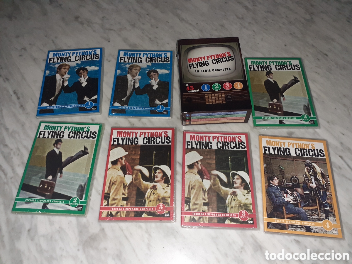 Series de TV: MONTY PYTHONS FLYING CIRCUS DVD SERIE COMPLETA los 45 episodios python - Foto 1