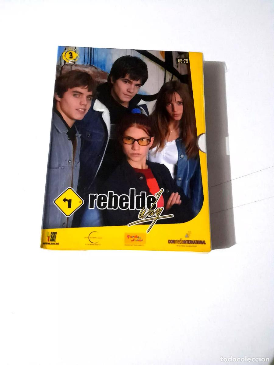 Series de TV: DVD &rdquo;REBELDE WAY PACK 6&rdquo; 3DVD CAPITULOS 68 AL 79 - Foto 1