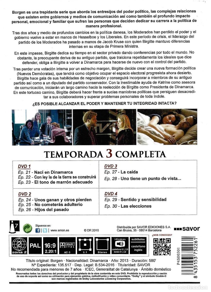 Series de TV: BORGEN TEMPORADA 3 COMPLETA - Foto 2