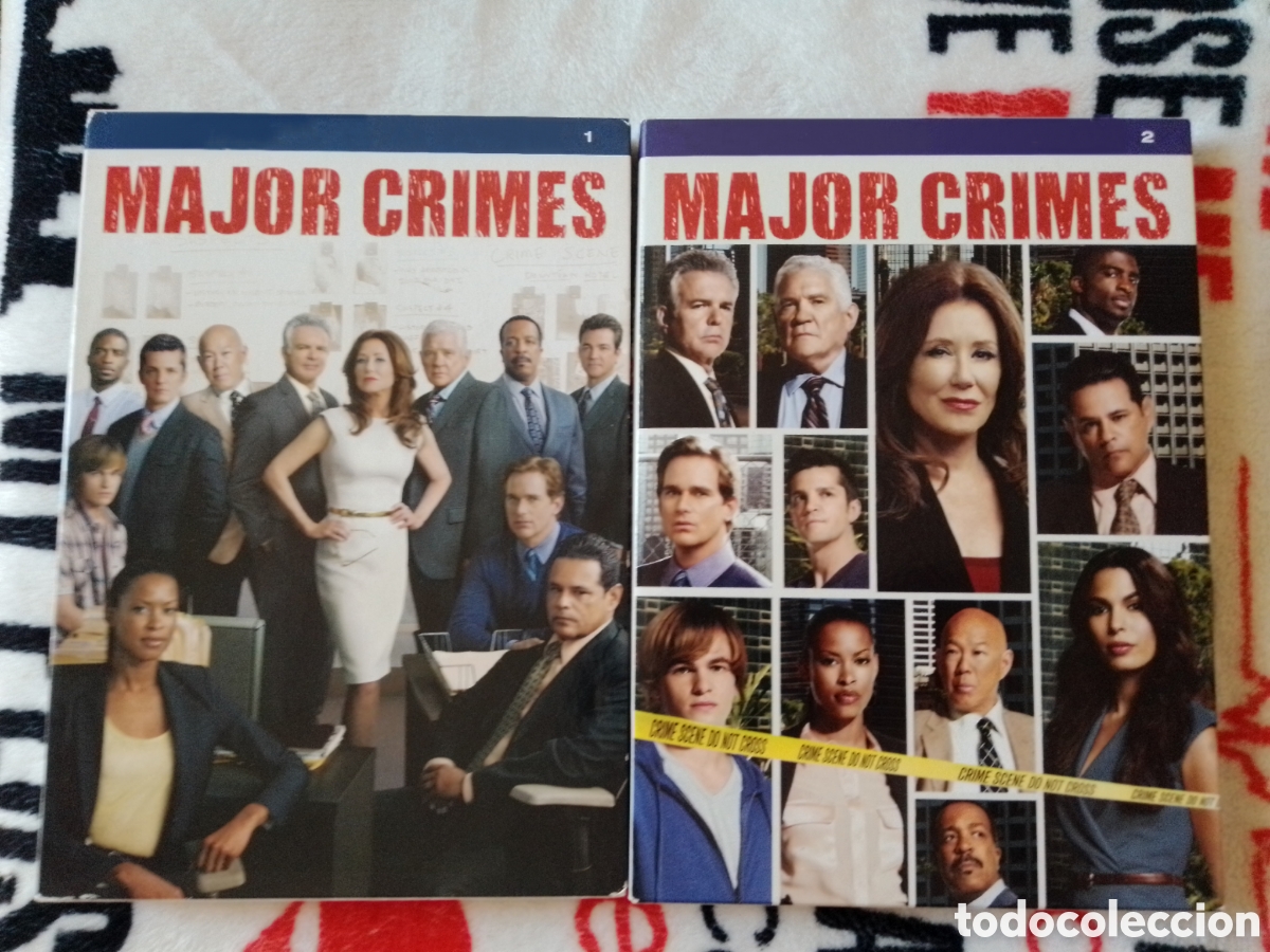Serie di TV: Major Crimes Temporadas 1 y 2 Major Crimes Serie Major Crimes Temporada Major Crimes DVD The Closer