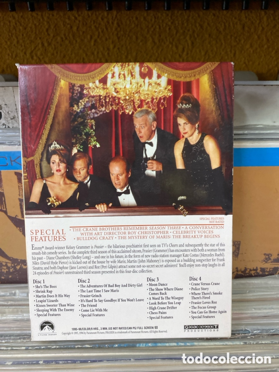 Series de TV: Frasier The Complete Third Season DVD en ingl&eacute;s - Foto 2