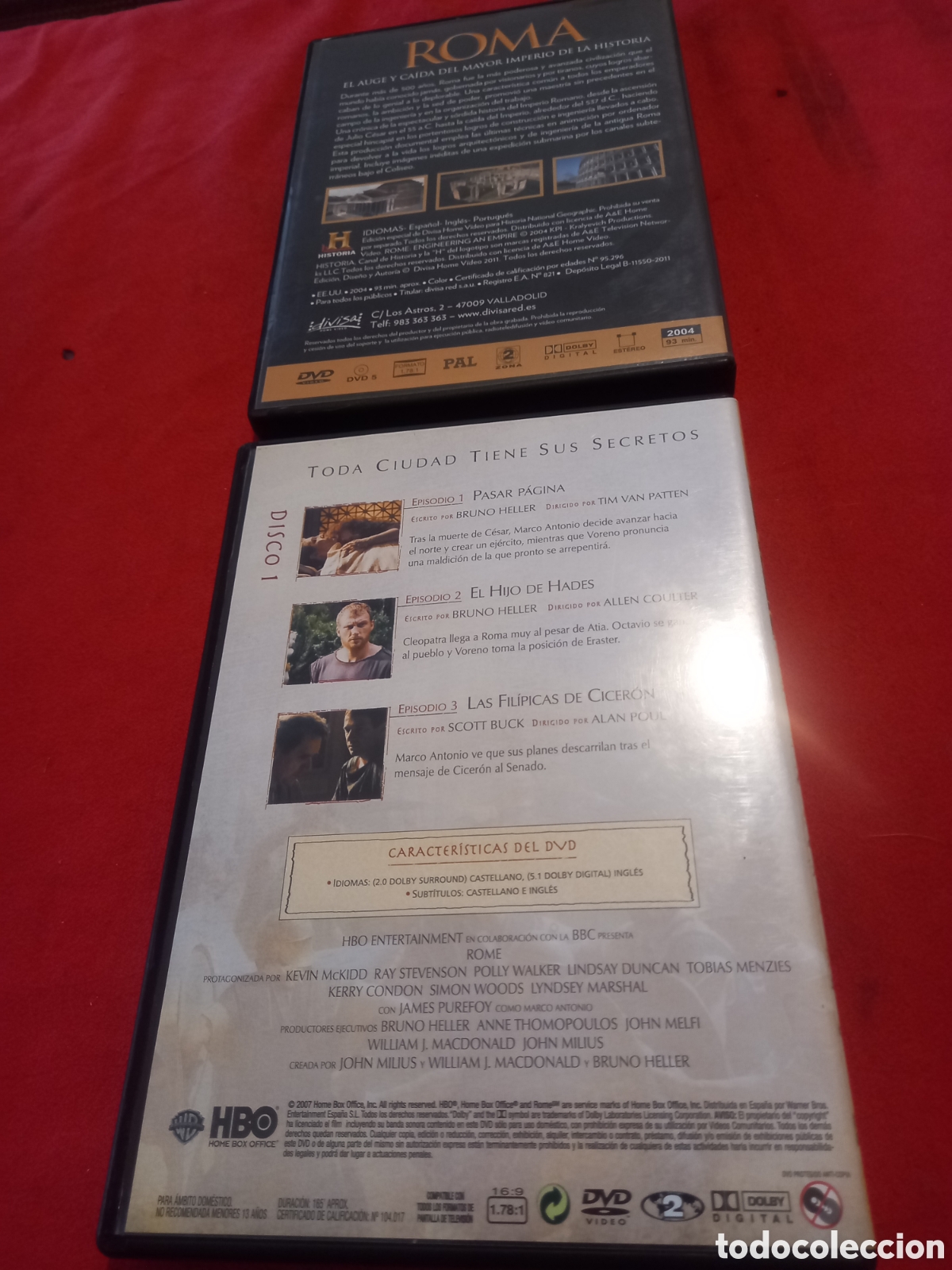 Series de TV: Lote de 2 dvd sobre Roma. Historia. - Foto 2