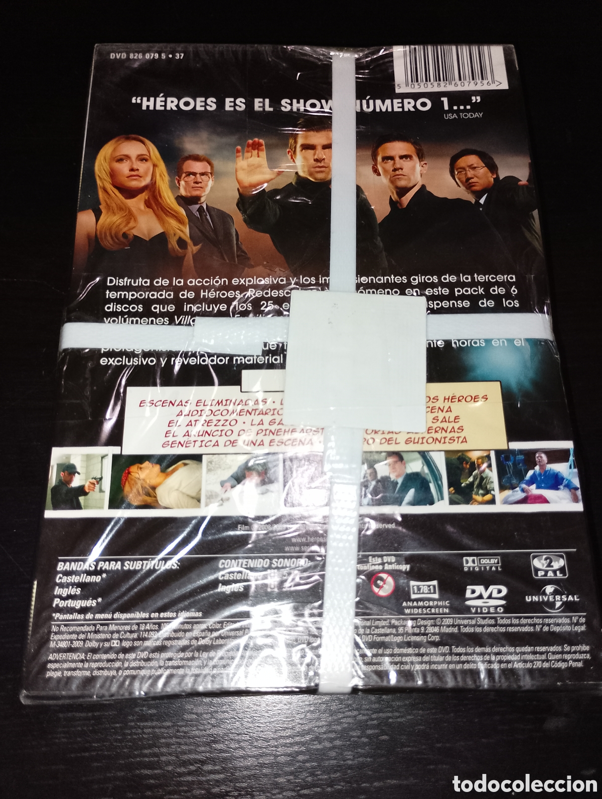 Series de TV: Dvd. H&eacute;roes. Temporada 3. Precintada. - Foto 2