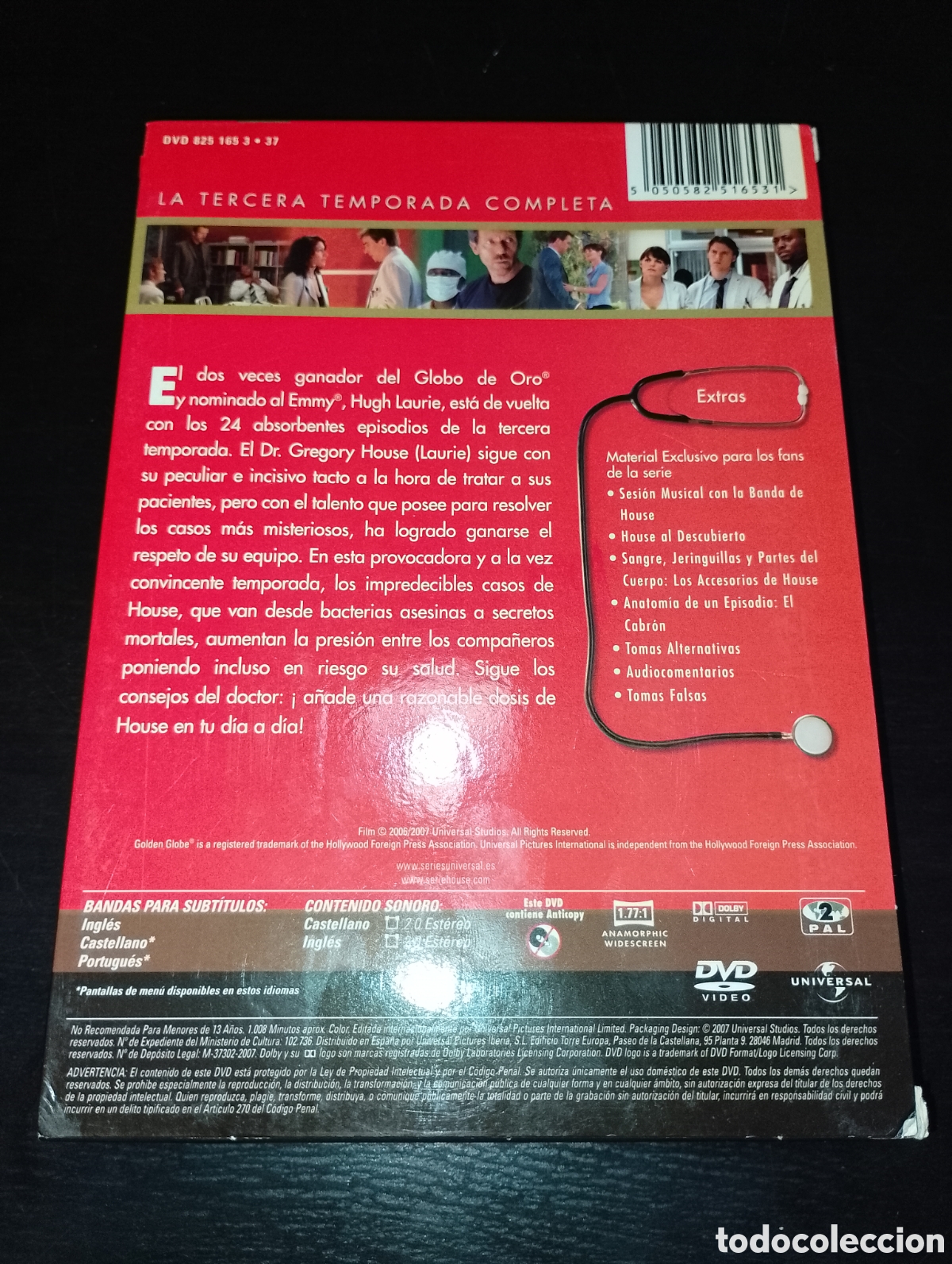 Series de TV: Dvd. House. Temporada 3. - Foto 2