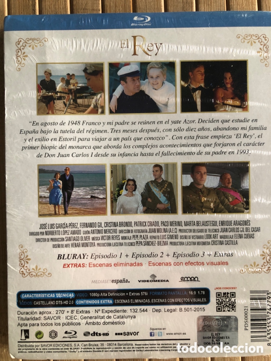 Series de TV: El REY BLURAY - Precintado - - Foto 2