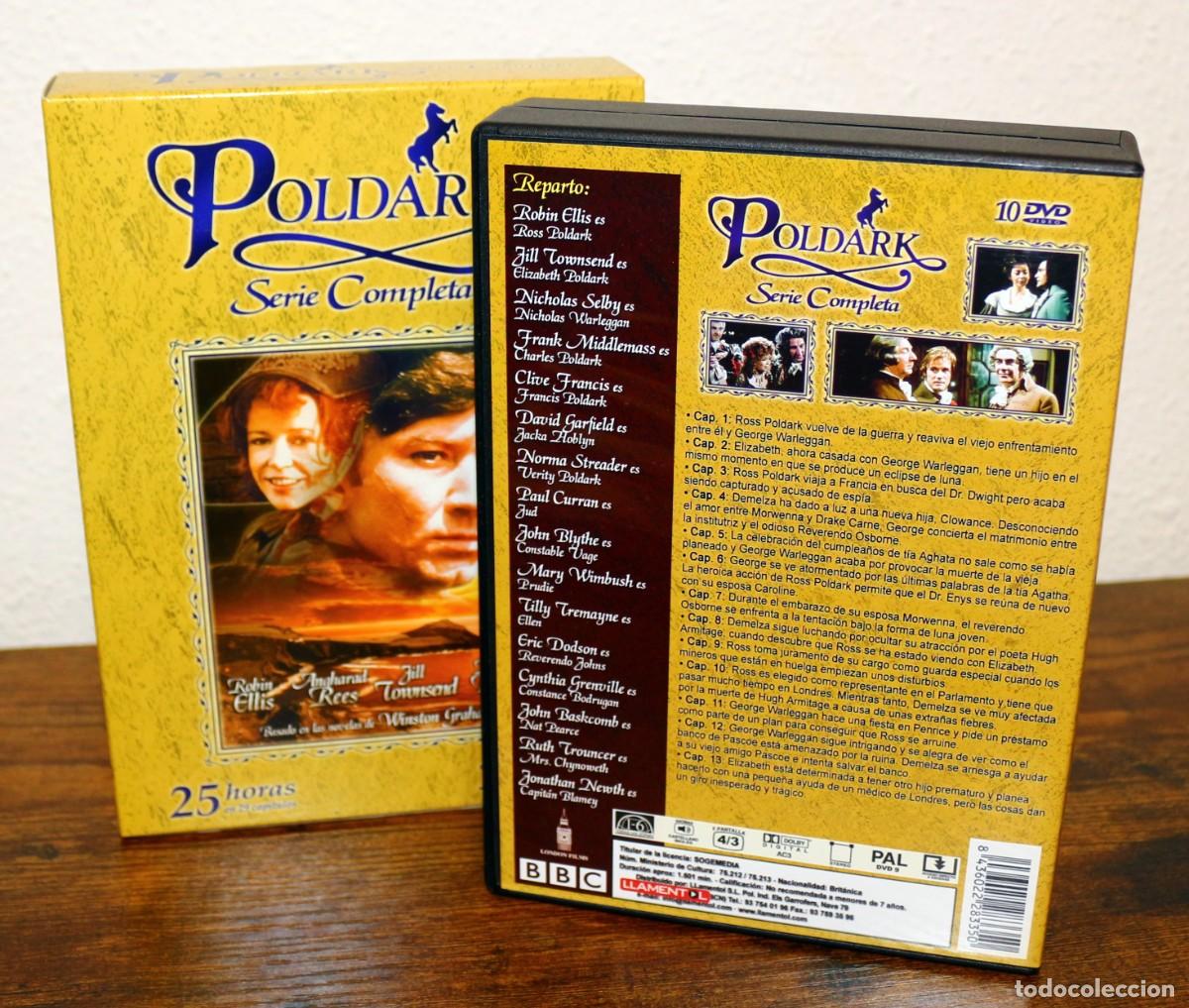 Series de TV: Poldark Serie Completa en 10 DVDs - Foto 3