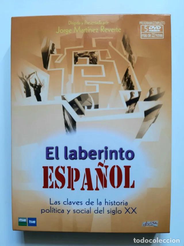 Series de TV: El Laberinto Espa&ntilde;ol 5 DVD programa completo Jorge Reverte - Foto 1