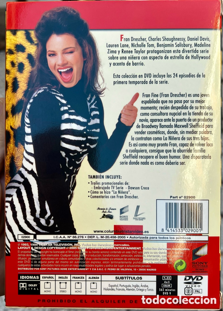 Series de TV: La Ni&ntilde;era DVD Temporada 1 - Foto 2