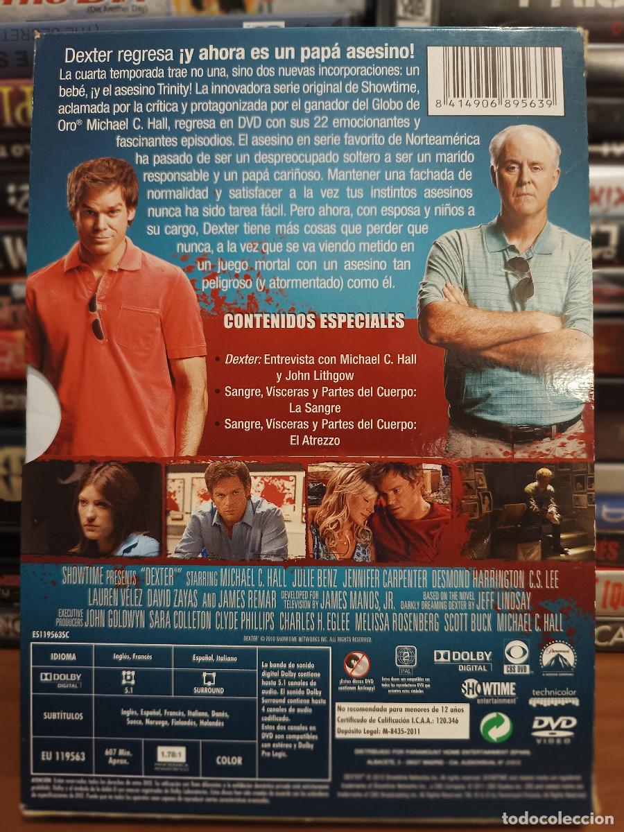 Series de TV: Dexter - Temporada 4-dvd - Foto 2