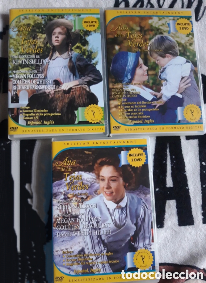 Series de TV: Ana de las tejas verdes colecci&oacute;n completa Ana de las tejas verdes serie completa Ana de las tejas