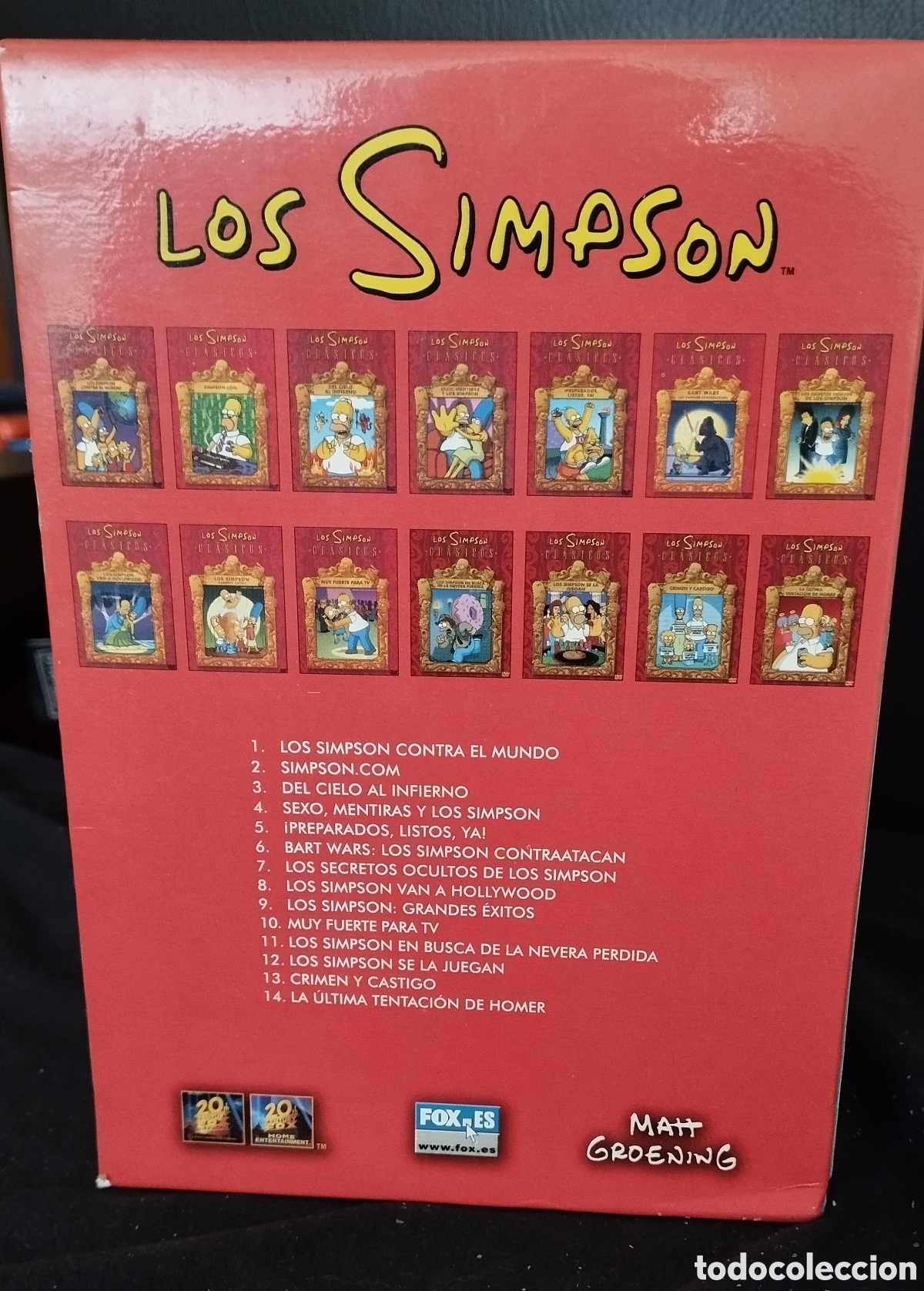 Series de TV: COLECCI&Oacute;N PACK 14 DVD,s LOS SIMPSON, CL&Aacute;SICOS - Foto 3