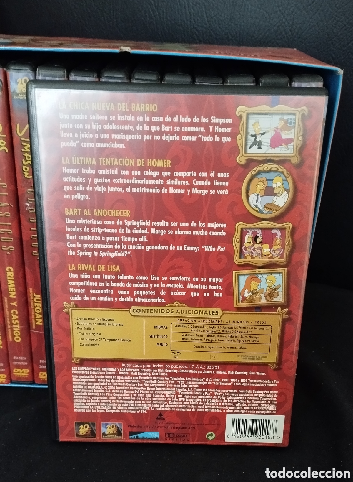 Series de TV: COLECCI&Oacute;N PACK 14 DVD,s LOS SIMPSON, CL&Aacute;SICOS - Foto 5
