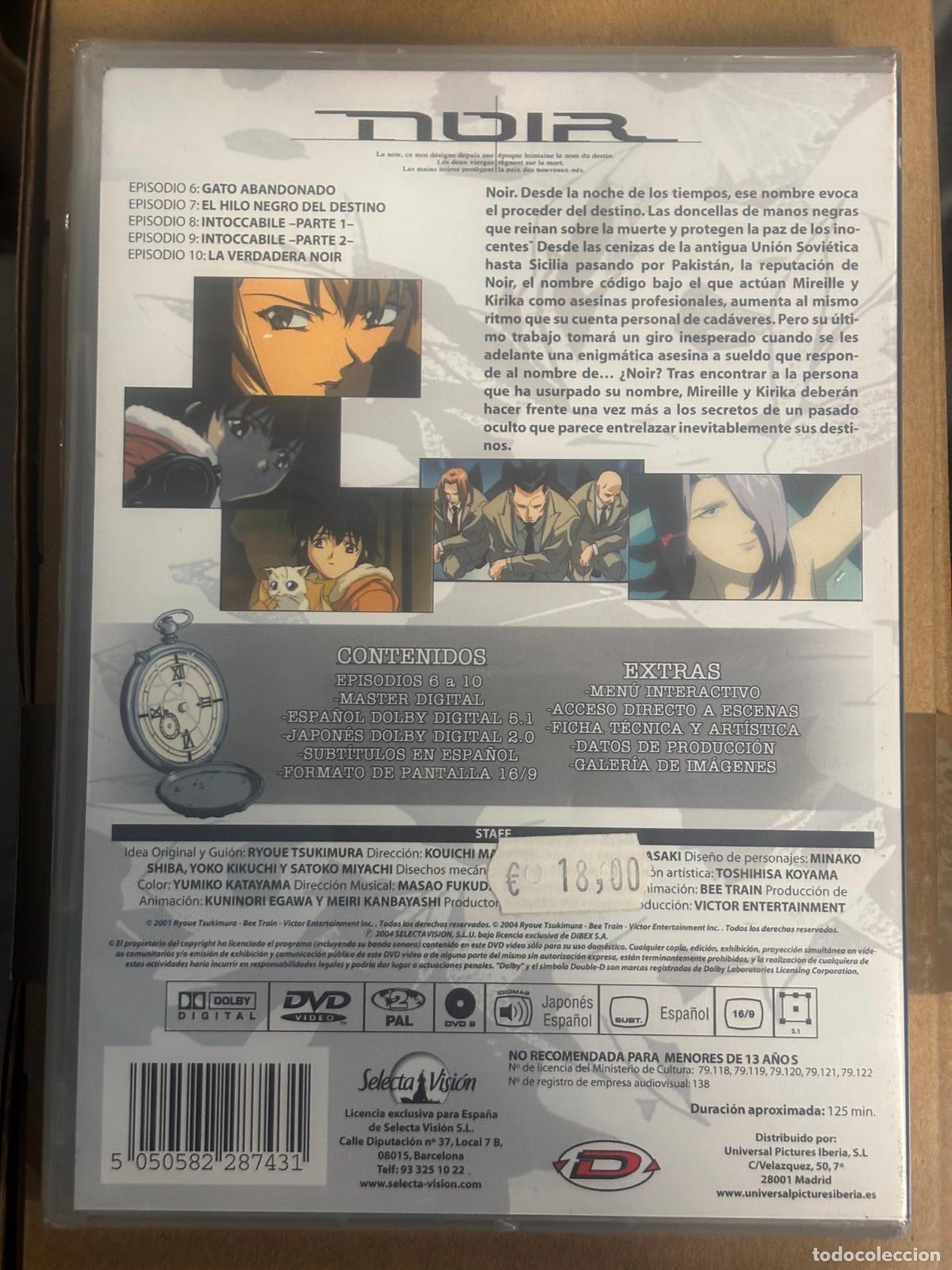 Series de TV: NOIR DVD 2, SELECTA VISION, NUEVO SELLADO - Foto 2