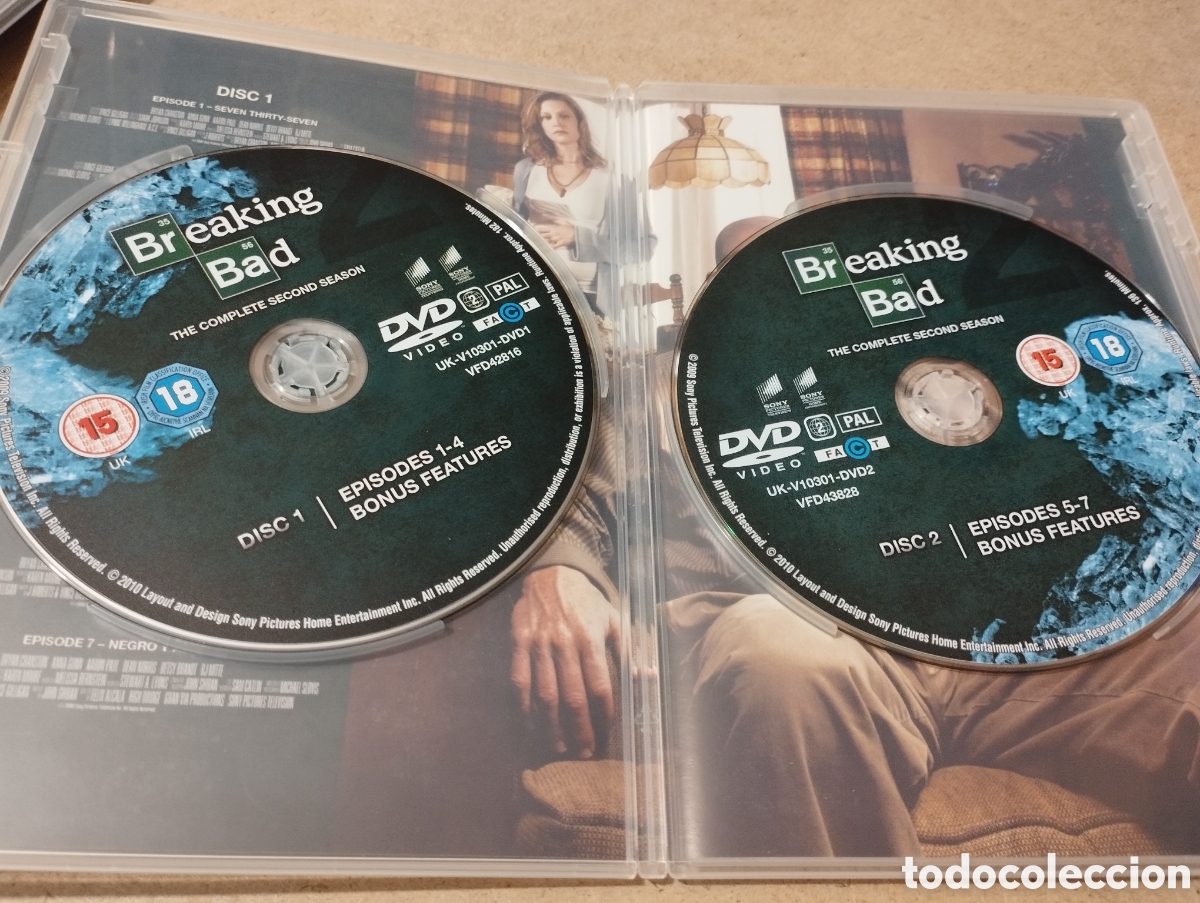 Series de TV: BREAKING BAD. THE COMPLETE SECOND SEASON (DVD) - Foto 3
