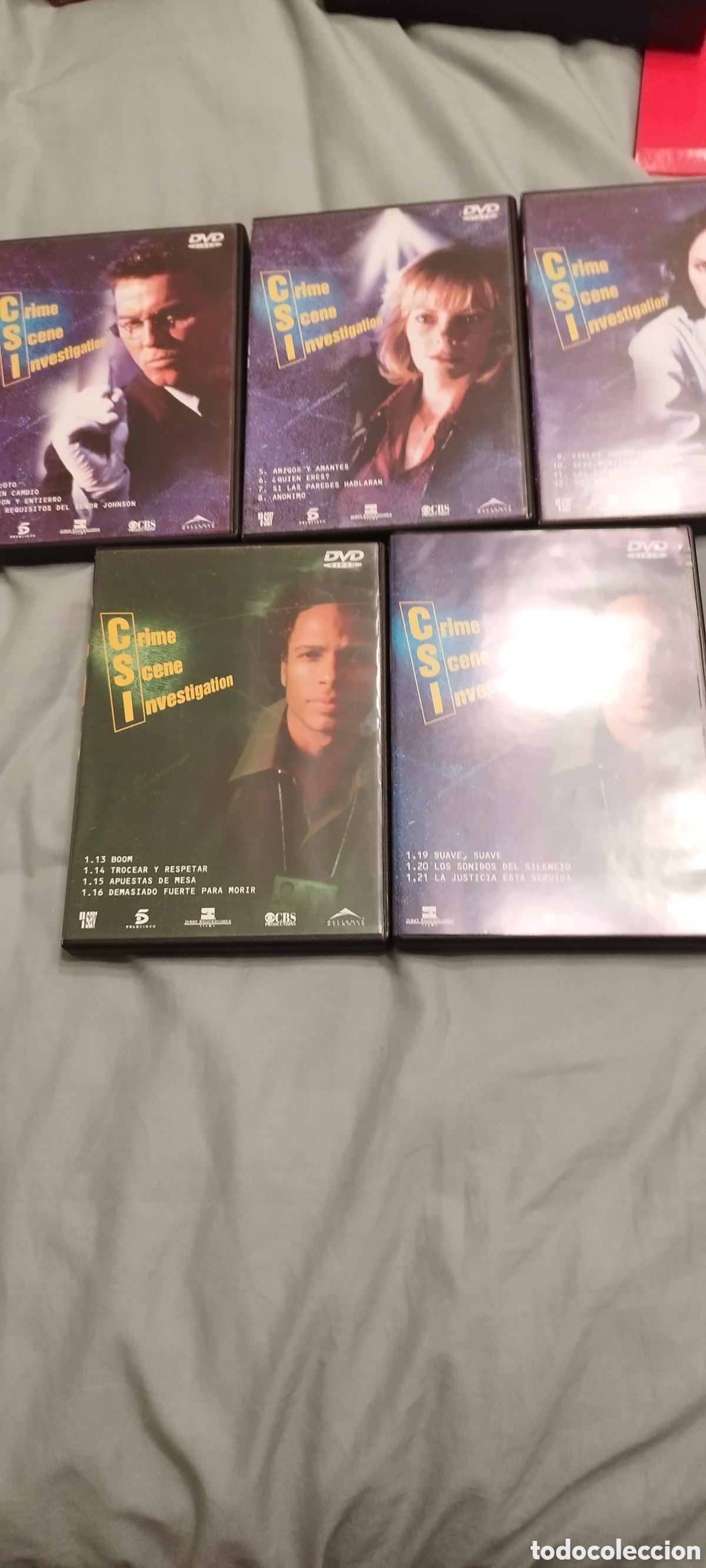 Serie di TV: CSI Las Vegas Temporada 1 5 dvd caps 1-21