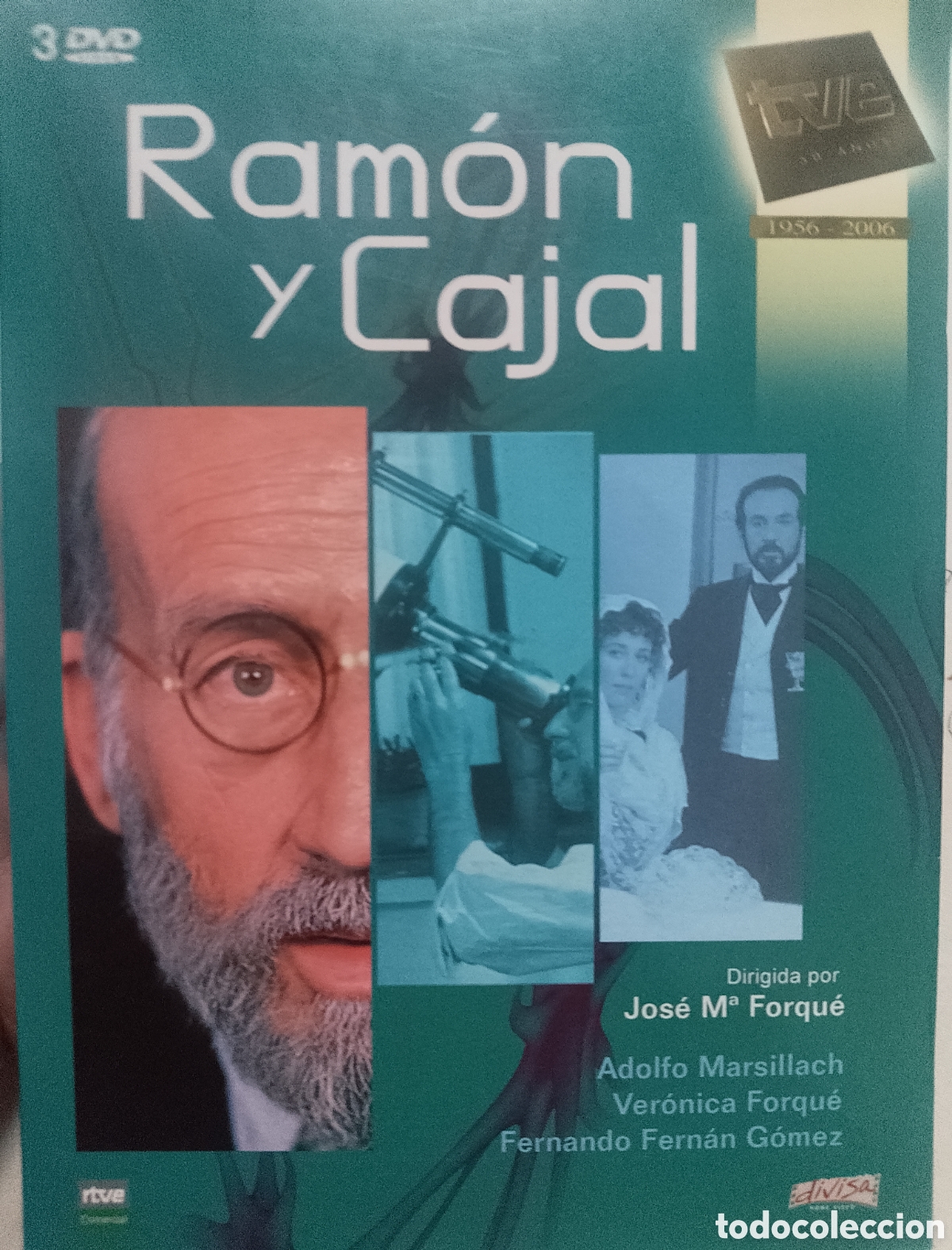 Series de TV: DVD Ram&oacute;n y Cajal - ser&iacute;a 3 DVDs - Foto 1