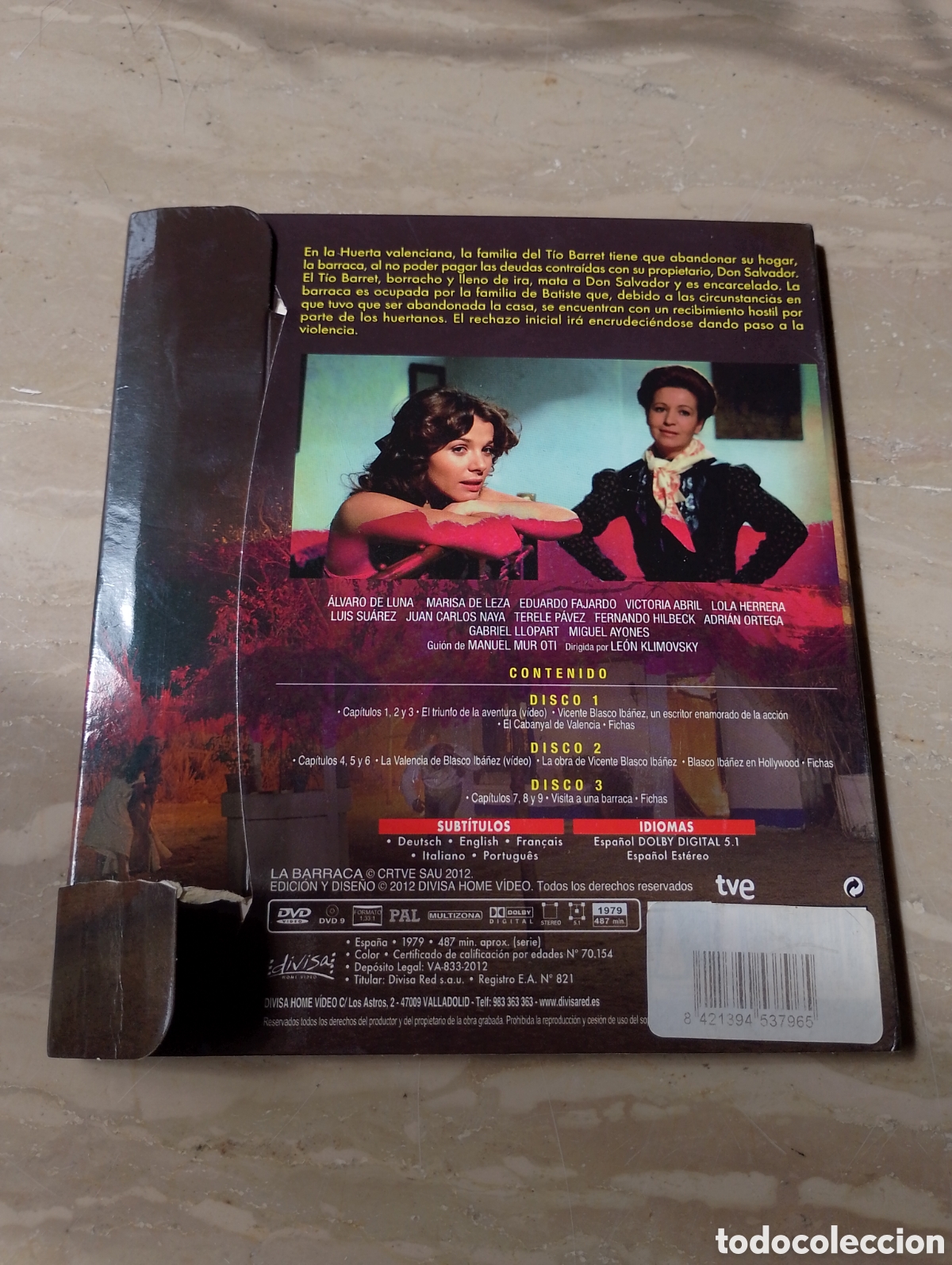 Series de TV: Dvd. La barraca. Serie m&iacute;tica de RTVE. - Foto 2