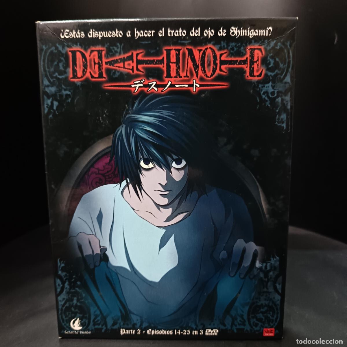 Series de TV: DEATH NOTE PARTE 2 - Episodios 14-25 en 3 DVD - Foto 1