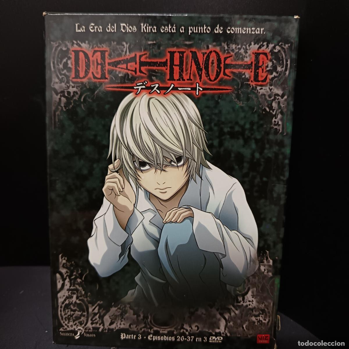 Series de TV: DEATH NOTE PARTE 3 - Episodios 26-37 en 3 DVD - Foto 1