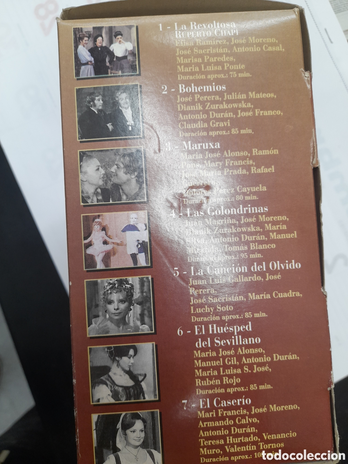 Series de TV: Pack 7 Videos LA ZARZUELA, en VHS. - Foto 1