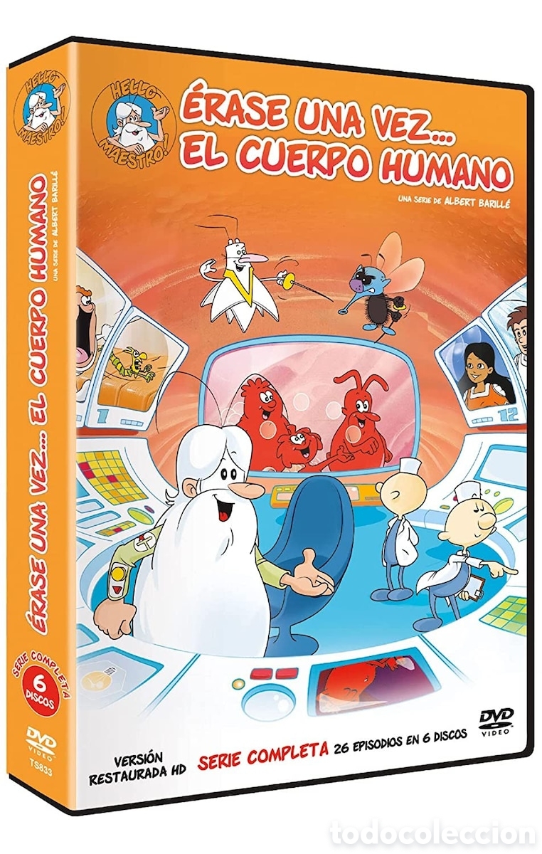 S&eacute;ries TV: &Eacute;rase Una Vez el Cuerpo Humano Edici&oacute;n Sencilla Il &Eacute;tait Une Fois La Vie