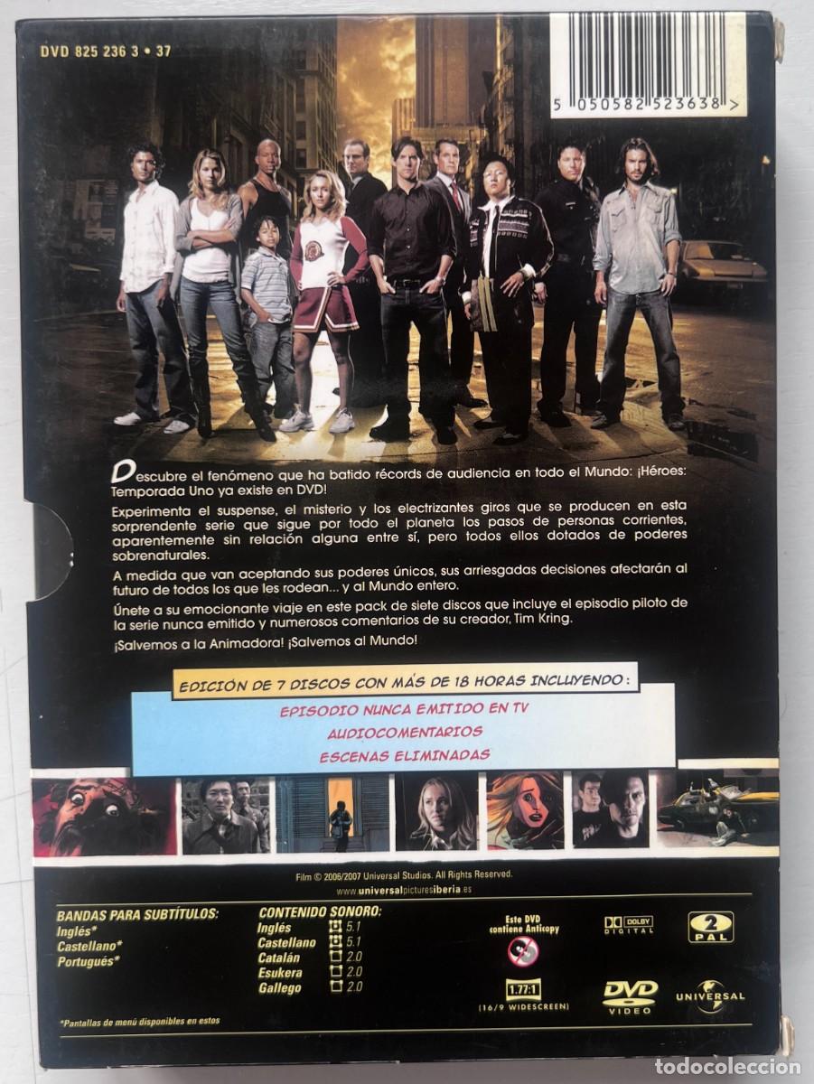 Series de TV: H&Eacute;ROES - Primera Temporada DVD - Foto 2