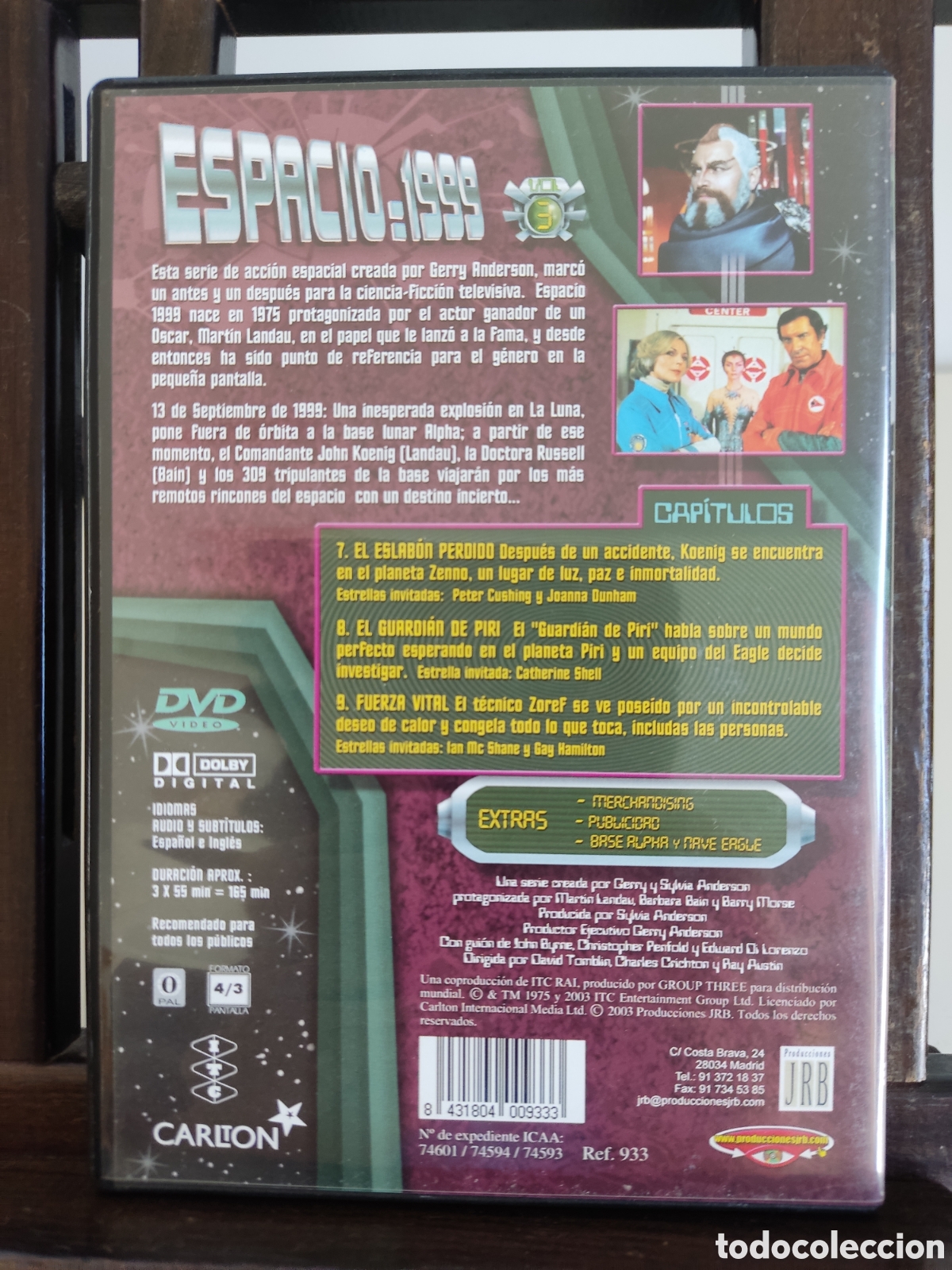 Series de TV: Espacio: 1999/ DVD 3 Cap&iacute;tulos 7, 8 y 9 - Foto 2