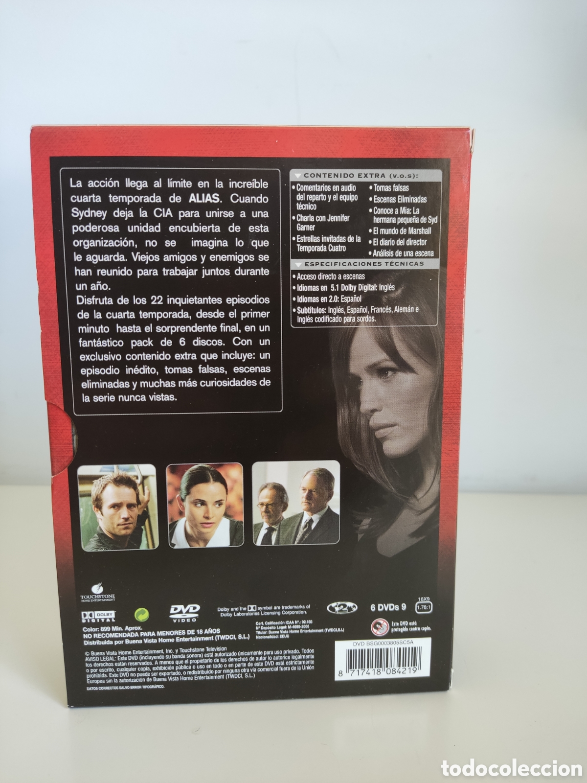 Series de TV: Alias cuarta temporada DVD pack 6 discos - Foto 3