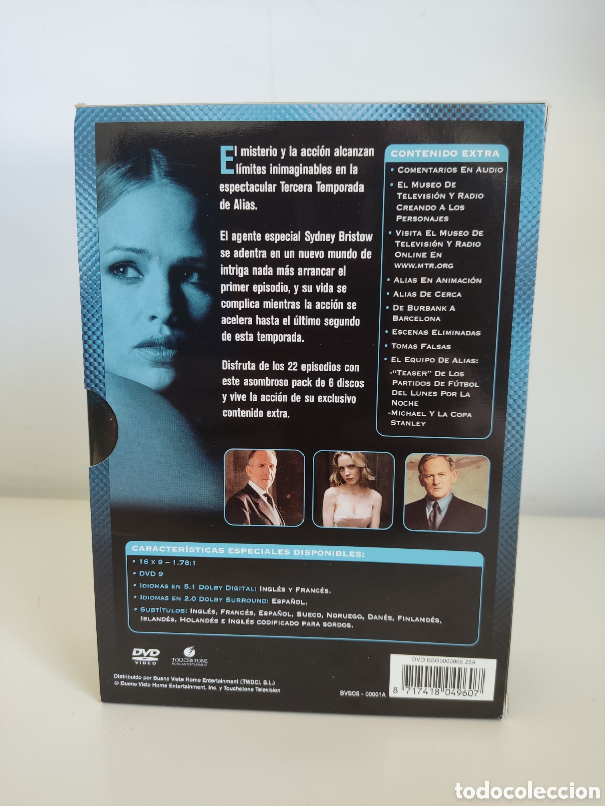 Series de TV: Alias tercera temporada DVD pack 6 discos - Foto 3