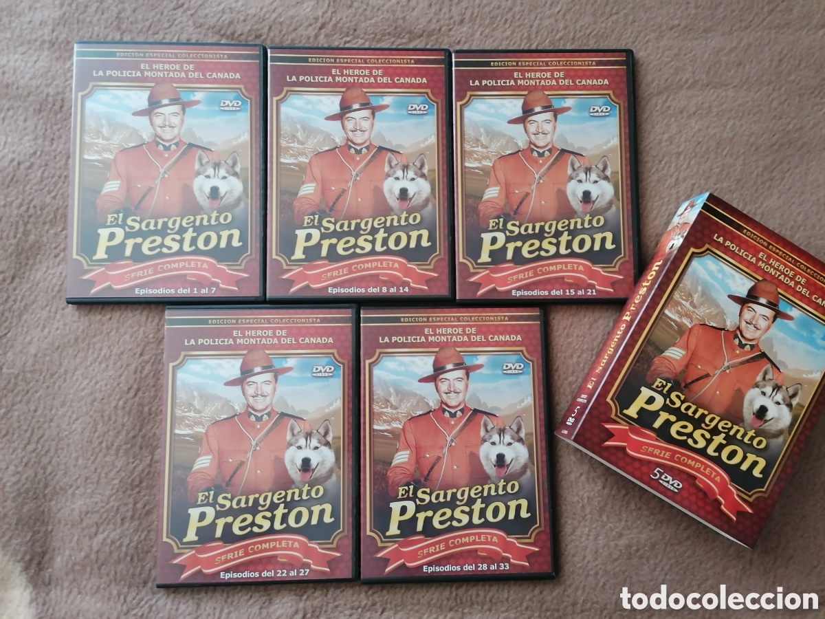 Series de TV: DVD: El Sargento Preston (5 Discos 33 Cap&iacute;tulos) - Foto 3