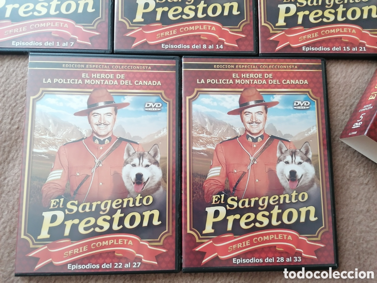 Series de TV: DVD: El Sargento Preston (5 Discos 33 Cap&iacute;tulos) - Foto 7