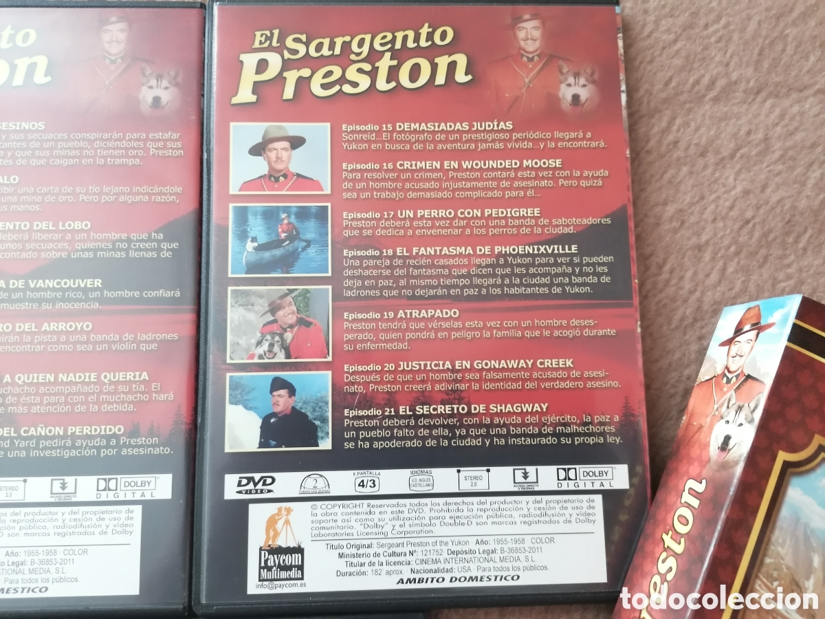 Series de TV: DVD: El Sargento Preston (5 Discos 33 Cap&iacute;tulos) - Foto 9