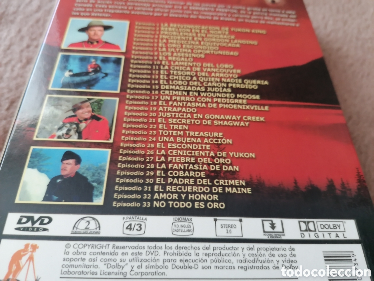 Series de TV: DVD: El Sargento Preston (5 Discos 33 Cap&iacute;tulos) - Foto 11