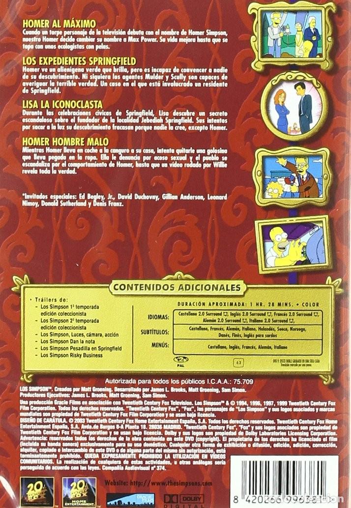 Series de TV: LOS SECRETOS OCULTOS DE LOS SIMPSON DVD - Foto 2