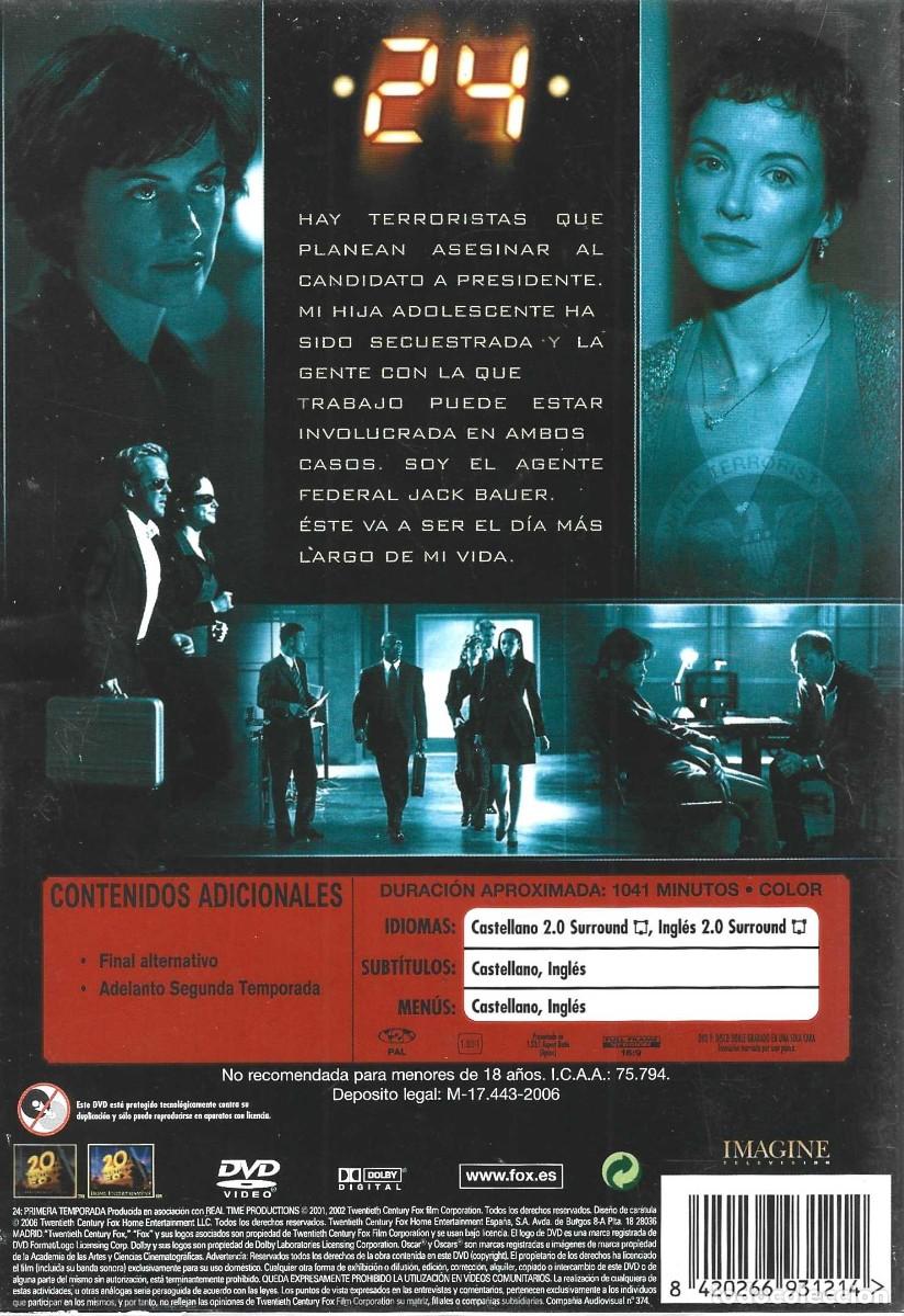 Series de TV: 24 PRIMERA TEMPORADA COMPLETA - Foto 2