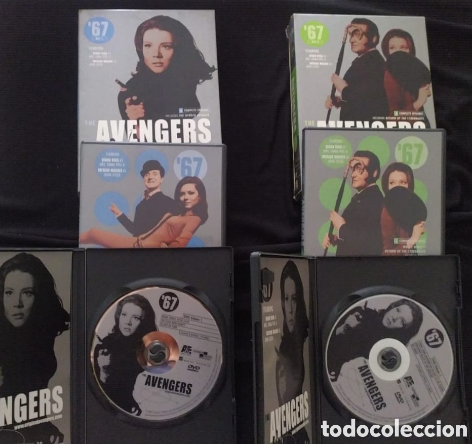 Series de TV: THE AVENGERS 67. SET 1-4 - Foto 4