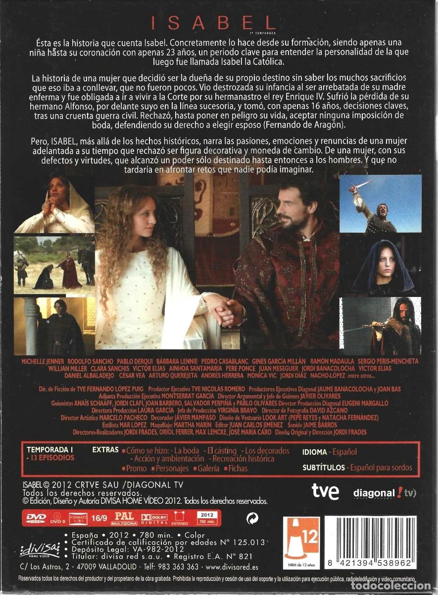 Series de TV: ISABEL 1&ordf; TEMPORADA (DVD) - Foto 2