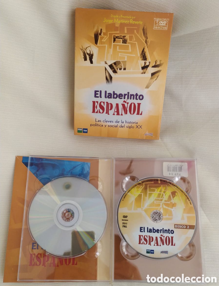 Series de TV: EL LABERINTO ESPA&Ntilde;OL - 5 DVD - Foto 2