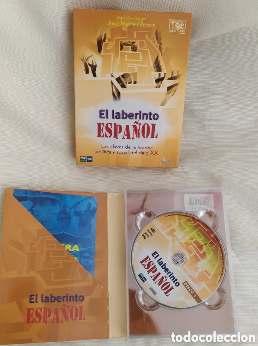Series de TV: EL LABERINTO ESPA&Ntilde;OL - 5 DVD - Foto 3