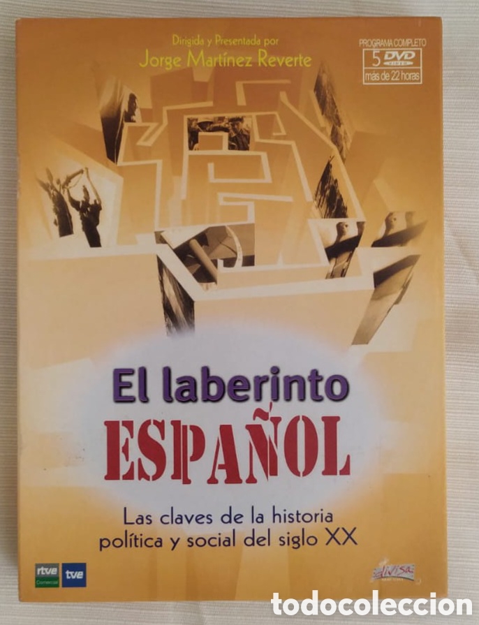 Series de TV: EL LABERINTO ESPA&Ntilde;OL - 5 DVD - Foto 1