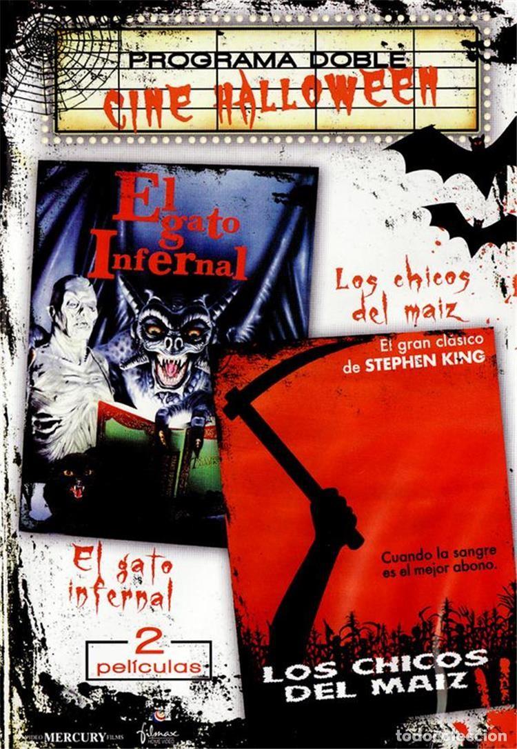 Series de TV: Programa doble Cine Halloween El Gato Infernal y Los Chicos Del Ma&iacute;z