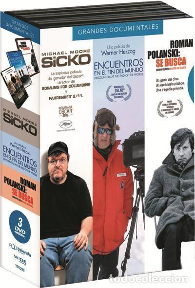 Series de TV: Pack Grandes Documentales : Sicko / Encuentros En El Fin Del Mundo / Roman Polanski: Se Busca