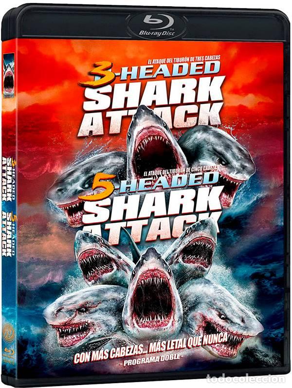 Fernsehserien: Pack 2-Headed Shark Attack - 5-Headed Shark Attack (Blu-ray)